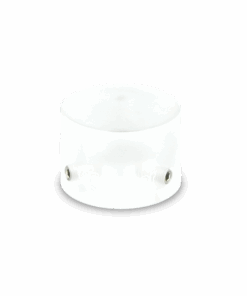 Barefoot Buttons V1 Tallboy Acrylic Clear footswitch topper product photo hero shot.