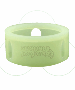 A green ring with three circles around it.