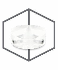 A white object with an image of the same in it.