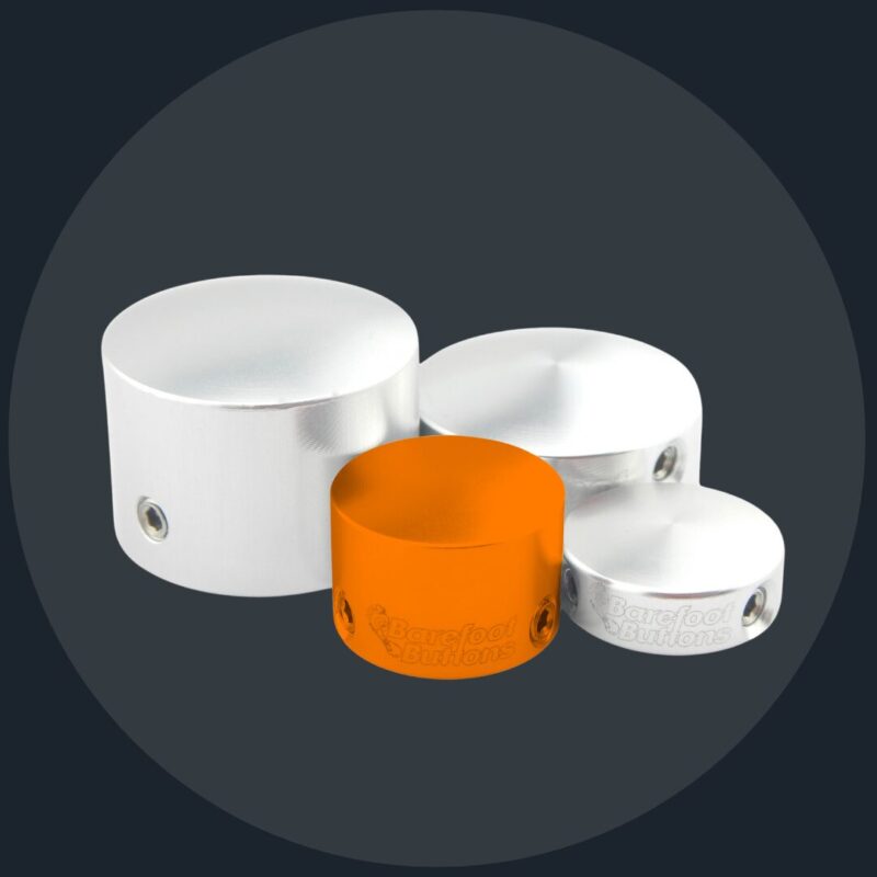 A group of four containers sitting on top of each other.